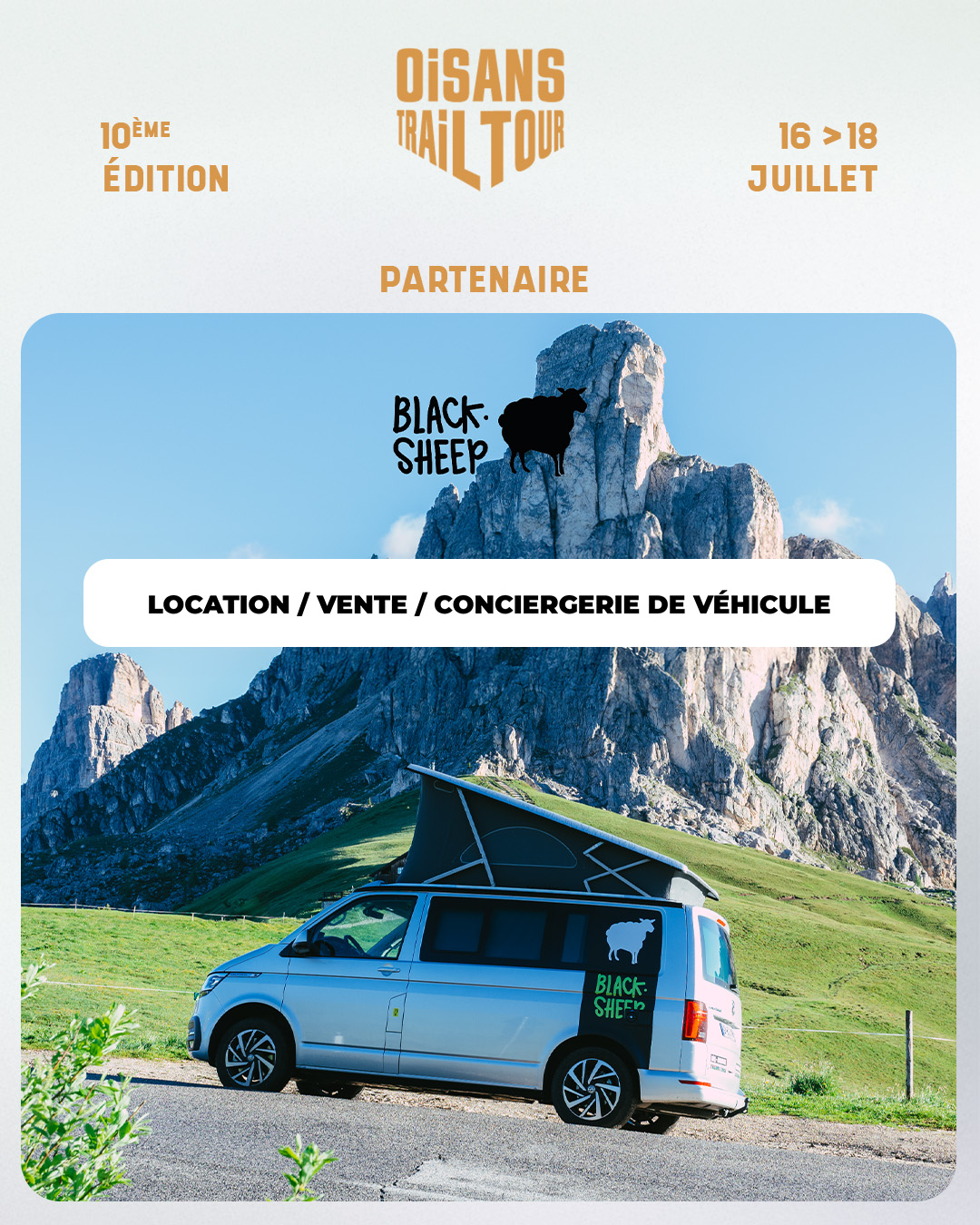 Vis l’Oisans Trail Tour en totale liberté avec Blacksheep Van